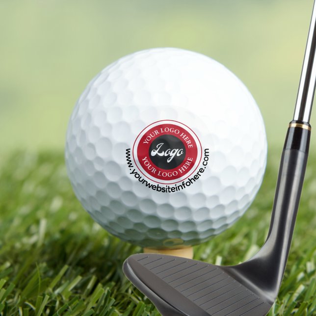 Balles De Golf Entreprise commerciale de marque Logo d'affaires p (Add Upload Business Company Logo Golf Balls is your go-to solution for creating custom golf swag. )