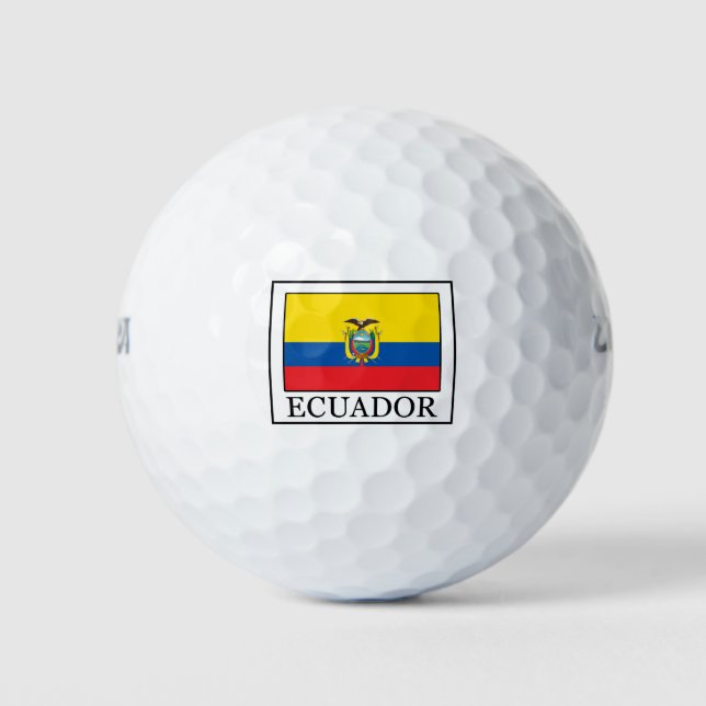 Balles De Golf Équateur (Devant)