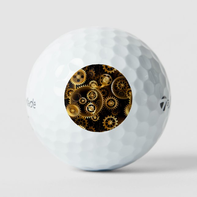 Balles De Golf Équipements en laiton sans vapeur (Recto)