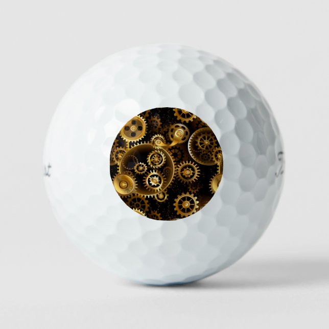 Balles De Golf Équipements en laiton sans vapeur (Recto)