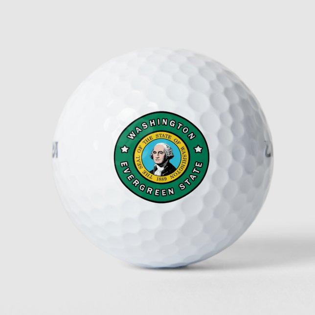 Balles De Golf État À feuillage persistant de Washington (Devant)