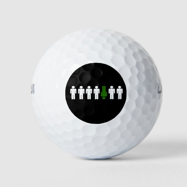 Balles De Golf être différent (Devant)