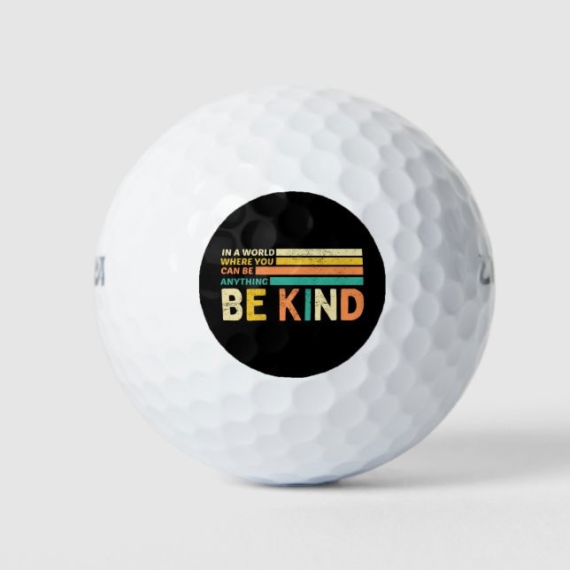 Balles De Golf Être gentil (Devant)