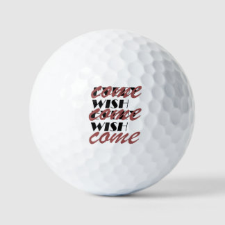 BALLES DE GOLF EVERY WISH COME 