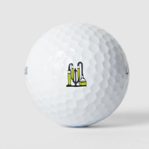 Balles De Golf Expérience chimique