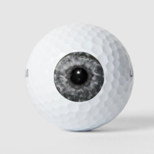 Balles De Golf Eyball gris