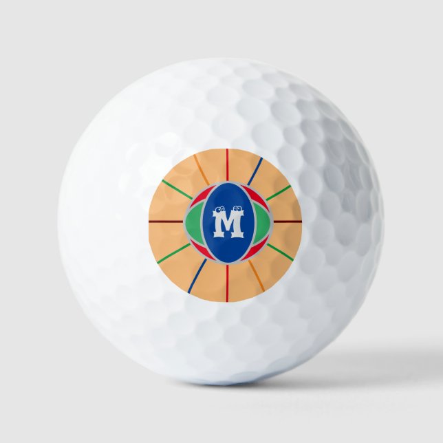 Balles De Golf Eyeballs (Recto)
