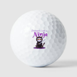 Balles De Golf Faire semblant d'être un Ninja - Drôle costume d'H