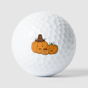 Balles De Golf Famille Citrouille