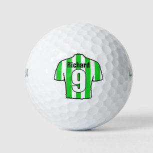Balles De Golf Fan de football en maillot