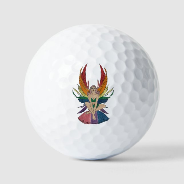 Balles De Golf Fée bisexuelle (Recto)