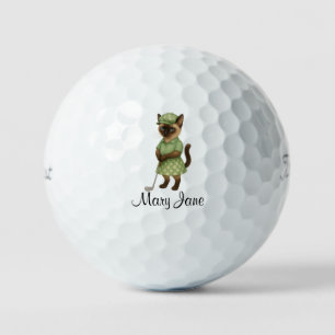 Balles De Golf Femme sur le thème de golfeur Bachelorette Mariée 