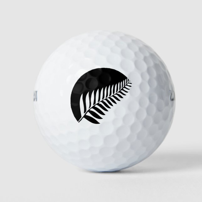 Balles De Golf Ferne argentée de Nouvelle-Zélande (Devant)