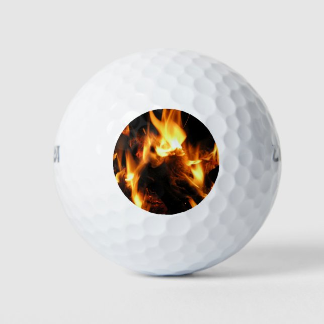 Balles De Golf Feu (Devant)