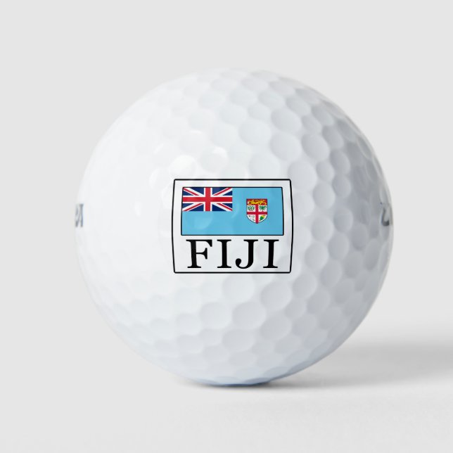 Balles De Golf Fidji (Devant)