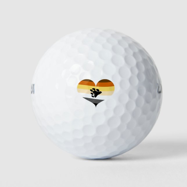 Balles De Golf Fierté de l'ours (Devant)
