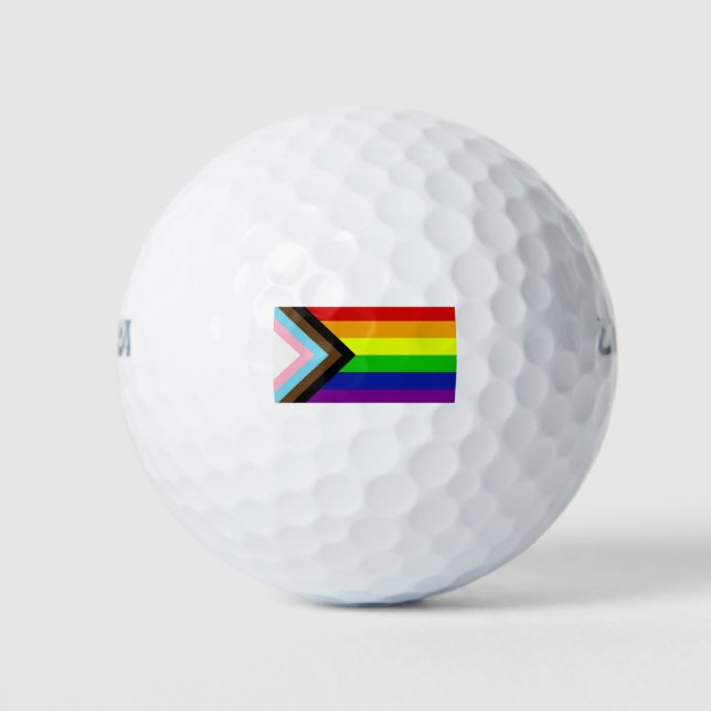 Balles De Golf Fierté LGBTQ+ (Devant)