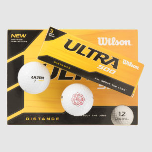 Balles De Golf Fire Dept Maltese Cross Wilson Ultra Golf Ball