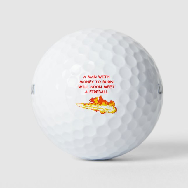 BALLES DE GOLF FIREBALL (Devant)