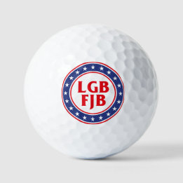 Balles De Golf FJB LTGB Let's Go Brandon drôle anti joe Biden