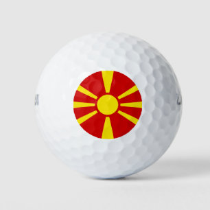 Balles De Golf Flag de Macedonia