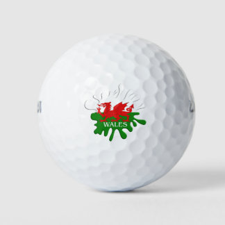 Balles De Golf Flag de Welsh