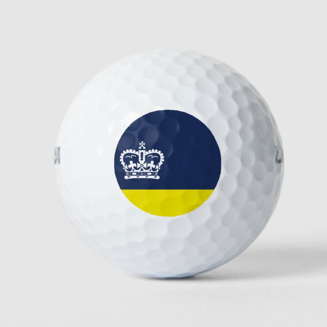 Balles De Golf Flag of Regina, Saskatchewan Golf Balls (Devant)