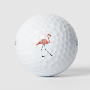 Balles De Golf Flamant rose rose