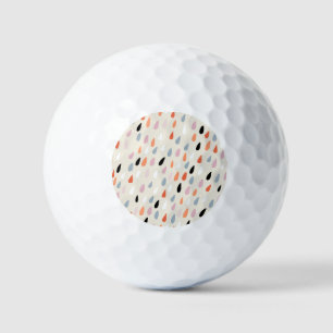 Balles De Golf Fleurs Art Déco : Moderne sans couture