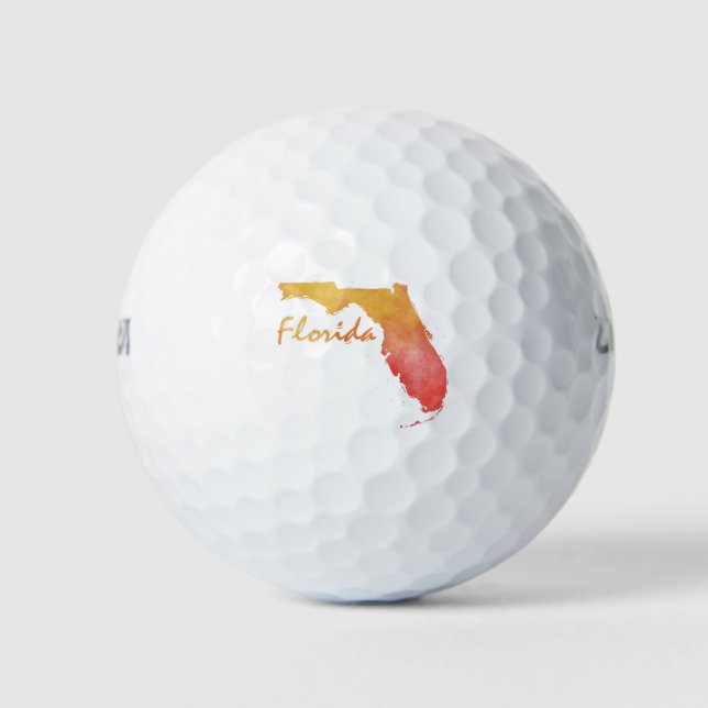 Balles De Golf Floride (Devant)
