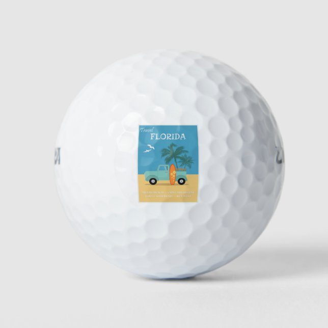 Balles De Golf Floride : Travel Golf Ball (Devant)