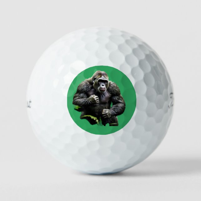 Balles De Golf "Force de la Gorille" (Recto)