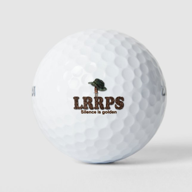 Balles De Golf Forces spéciales Green Berets LRRPS Nam (Devant)