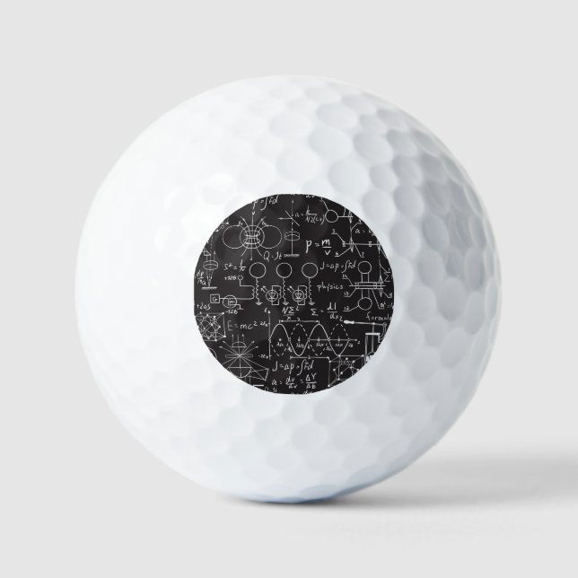 Balles De Golf Formules scientifiques : Patte de calcul du tablea (Recto)