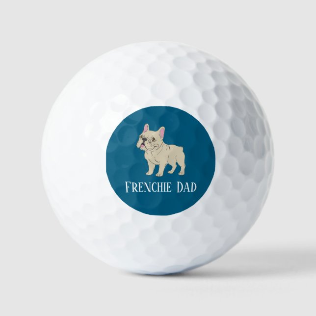 Balles De Golf Frenchie Dad (Recto)