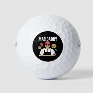 Balles De Golf Funky Trump Fries Fries Fries Mac Daddy