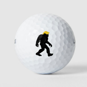 Balles De Golf Funny Bigfoot dans Trump Yellow Hair Elections 202