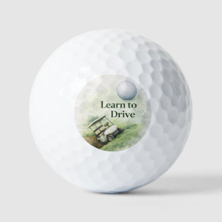 Balles De Golf Funny Golf Balls Gift for Beginners