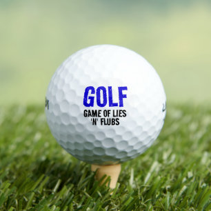 Balles De Golf Funny Golf Jeu de Lies
