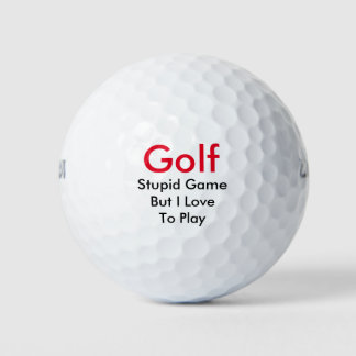Balles De Golf Funny Golf Thème cadeau