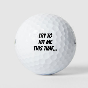 Balles De Golf Funny Golfer Gag Cadeau Golf Ball Set