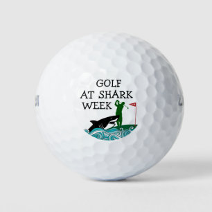 Balles de golf Funny Shark Week