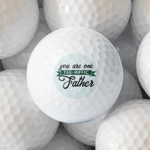 Balles De Golf Funny Tee-riffic Fête des pères