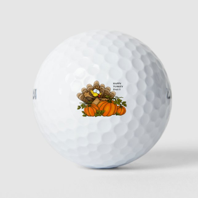 Balles De Golf Funny turkey (Devant)