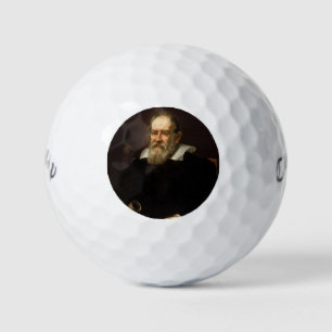 Balles De Golf Galileo Galilei : Père de la science et de l'astro