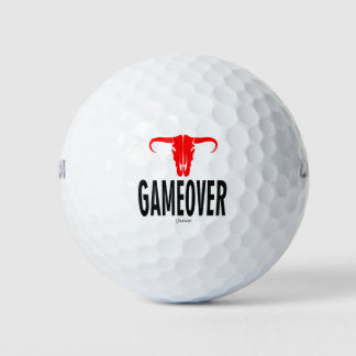 Balles De Golf Game Over & Bull par VIMAGO