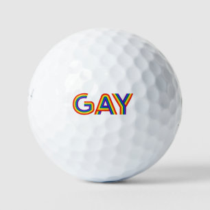 BALLES DE GOLF GAY