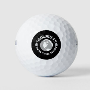 Balles De Golf Géologue Connaît Leur Schiste