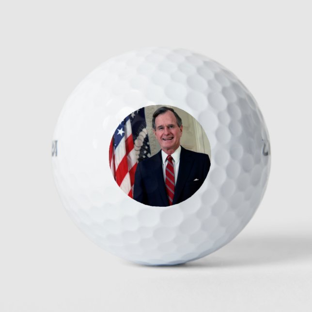 Balles De Golf George H. W. Bush (Devant)
