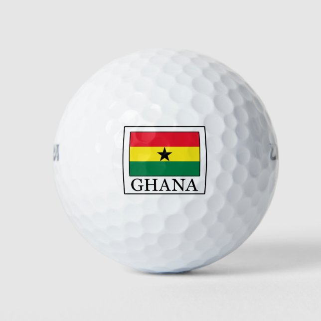 Balles De Golf Ghana (Devant)